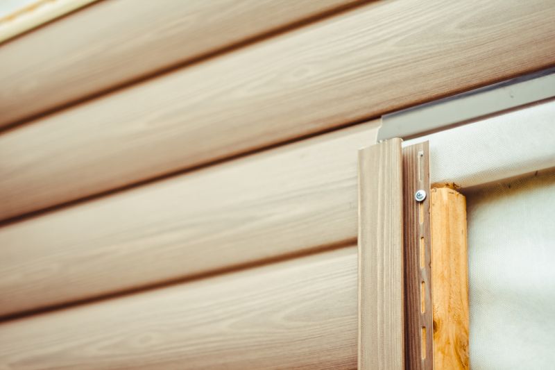 Close-up of Siding Materials